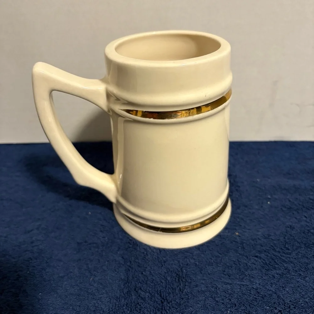Vintage CHICAGO CUBS Baseball 6” Ceramic Beer Stein Vase Decor MLB - Made In USA